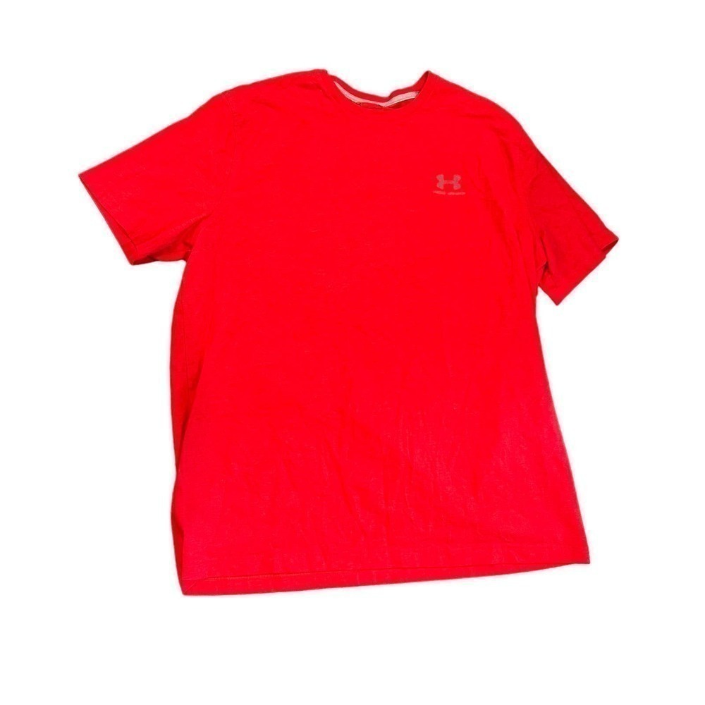 Under Armour Men’s Heatgear Loose Fit Red T Shirt Size XL
